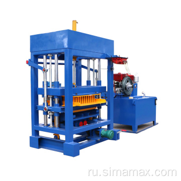 Автоматическая машина для производства пустотелых бетонных блоков 400 * 200 * 60